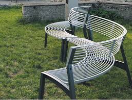 Modern Bench Design Ideas For Public Space Vera Series By Mmcite Modern Bench Design Urban Furniture Design Playground Design