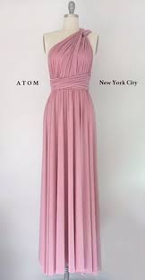 Long Infinity Dress Convertible Bridesmaid Dress Long Wrap Dress Bridesmaid Pink Chiffon Bridesmaid Dress Pink Bridesmaid Dresses