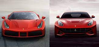 The italian boasts 950hp, the bug still has 1001hp but s. Ferrari 488 Gtb Vs F12berlinetta Spec Comparison