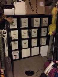 A 16 Box Ikea Inspired Comic Book Storage System Each Box Holds 100 Comics Comfortably I Ve Sorted Boarded And Comic Book Storage Book Storage Comic Books