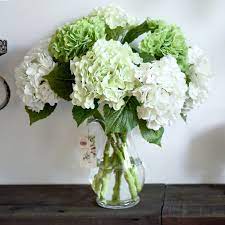 Unrivaled in the shrub world for beautiful flowers, these elegant plants are easy. Fiveseasonstuff 2 Stems Real Touch Petals And Leaves Artificial Hydran