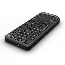 Tastatura este foarte usor de manevrat, este portabila si eleganta. Mini Tastatura Wireless Smart Tv Pc Tableta Xbox 360 Ps3 Cu Touchpad Rii X1