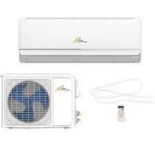 A ductless air conditioner only provides cooling, while a heat pump is capable of heating and cooling a home. Reviews For Royal Sovereign 24 000 Btu 2 Ton Ductless Mini Split Air Conditioner And Heat Pump Rsac 2417 The Home Depot