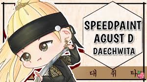 Archive of agust d daechwita related hit fanarts and edits. Speedpaint Daechwita Bts Agust D Suga ëŒ€ì·¨íƒ€ Chibi Fanart Youtube