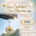 Sun-Catcher Car Charms: Halfway to the Weekend...