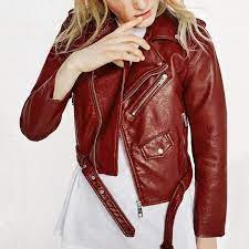 Aliexpress Fashion Outfit Apparel Shoes Aliexpress Fashion Women Leather Leather Jacket Women Fashion Leather Jackets Women Womens Black Jacket