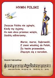 Napisał on tekst i wykorzystał do niego melodię ludową z podlasia, opartą na motywach mazurka (właściwie mazura), której autor jest nieznany. Szkolny Konkurs Do Hymnu Zespol Szkol Techniczno Informatycznych