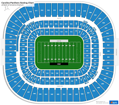 For some events, the layout and specific seat locations may vary without notice. Carolina Panthers Seating Charts At Bank Of America Stadium Rateyourseats Com