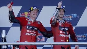 Sfortunatamente ho perso l'anteriore in una veloce curva a destra, entrando in quella curva ad un paio. Motogp Doppietta Ducati In Spagna Vince Miller Bagnaia 2 E Nuovo Leader Del Mondiale La Repubblica