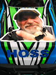 Middle Finger Hoss Sticker: 3-inch Weatherproof Vinyl Decal