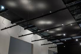 Suspended track lighting for flat ceilings. Modular Lighting Profile For Pendant Lamps Calabrone Lighting Profile Martinelli Luce Suspended Ceiling Design Pendant Lamp Ceiling Design