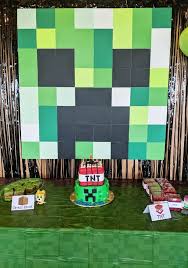 Get ready to be blown away by these 15 minecraft cakes! Minecraft Birthday Party Food Games Free Printables