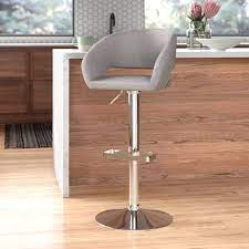 The bar chair is comfortable, adjustable and can bring you comfort.the bar stool has a simple and graceful design, which is very suitable for many places to decorate. Amanda Adjustable Height Swivel Bar Stool Reviews Allmodern Swivel Bar Stools Grey Bar Stools Bar Stools