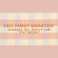 Fall Family Breakfast event image