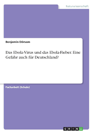 Ebola ist eine infektionskrankheit, die in vielen fällen tödlich verläuft. Das Ebola Virus Und Das Ebola Fieber Eine Gefahr Auch Fur Deutschland Dorsam Benjamin Amazon De Bucher