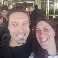 Willa at Zoe's wedding. (2018) Zoe at Natalie and Taylor's wedding. (2002)