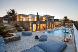 We also provide trays and half trays; Myconian Platinum Villa In Mykonos Luxury Villa In Kalafatis Mykonos