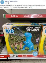 Perfect for boy's birthday cakes. Asda S 7ft Dinosaur Sprinkler Is Now Down To 25 Just In Time For The Heatwave Mirror Online