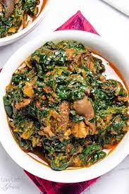 Efo Riro Nigerian Spinach Stew Low Carb Africa Recipe African Recipes Nigerian Food African Food West African Food