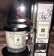 Nwt Olivia Blake Red Berry Clove Scented Candles Reed Diffuser 2pc Gift Set Oliviablake Clove Scented Candles Scented Candles Reed Diffuser