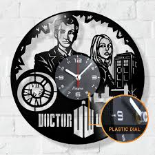 Shop the top 25 most popular 1 at the best prices! Doctor Who Tardis Vinyl Wall Clock Dr Who Home Garden Home Decor
