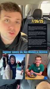 Retirement of Sumner County DA Ray Whitley Impact