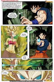 Goku demuestra su poder a Caulifla | MANGA HENTAI