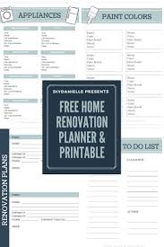 Planning Renovations On A Budget Diy Danielle Renovation Planner Home Renovation Renovation Budget