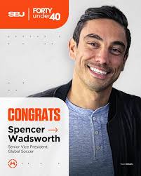 As he continues to redefine standards and push limits in soccer across the  world, Spencer stands at the top of his game! Join us in congratulating  Spencer Wadsworth
