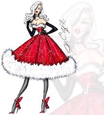 Hayden Williams Christmas Fashion Art Prints Fashion Art Illustration Fashion Drawing