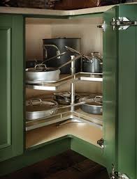 Rotating Shelves Wood Mode Fine Custom Cabinetry Corner Kitchen Cabinet Kitchen Corner Cupboard Kitchen Corner Storage