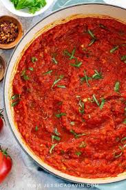 Marinara Sauce Jessica Gavin Recipe Homemade Marinara Marinara Sauce Homemade Recipes