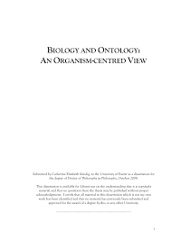 Ched relates that they make fresh patties everyday. Pdf Biology And Ontology An Organism Centred View
