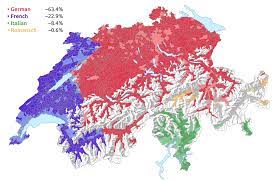 The first and the most common are german. The Curious Case Of Switzerland S Languages Silentbyte