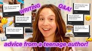 WRITING Q&A!! // answering your questions about writing my book + giving  you guys writing advice!!