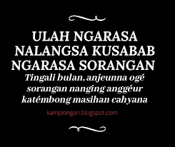 Congcot atau tumpeng identik dengan makan enak bagi masyarakat sunda pada umumnya. Quotes Kumpulan Kata Bijak Basa Sunda Kamplongan