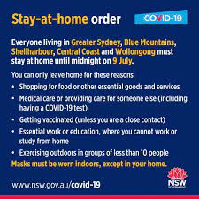 (original order commenced 1 april 2021; Stay At Home Nsw Health Public Health Order Available In Multiple Languages Sydney Multicultural Community Services