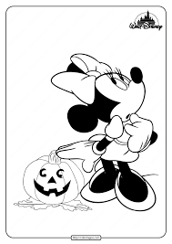Professional appraiser helaine fendelman identifies and evaluates your collectibles and antiques. Printable Minnie Mouse Halloween Coloring Pages