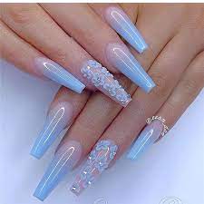 Acrylic designs with popular nail shapes like square, squoval, round, stilletto, coffin and almond are waiting for you. Pin On Nail Art Design