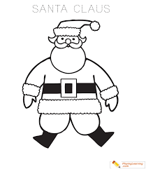 Santa claus coloring pages for children. Santa Claus Coloring Page 06 Free Santa Claus Coloring Page