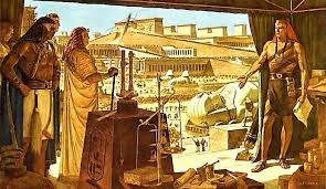 The Silver Screen New Site Column The Ten Commandments Egypt Arnold Friberg Lds Art