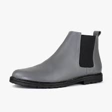 Günstige chelsea boots für damen & herren verschiedene farben.halbhohe schuhe für den frühling und die übergangszeit: Fezabilitate De Abia Lac Graue Chelsea Boots Leading Talents Com
