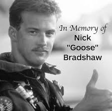 OTD July 29th 1985, RIO LTJG Nick "Goose" Bradshaw lost his life, when the  F-14A Tomcat piloted by Lt Pete "Maverick" Mitchell lost both engines  during training over Miramar, San Diego, after