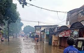 Hal itu seiring hujan yang mengguyur sejak jumat. Ini Titik Titik Banjir Jakarta Hari Ini