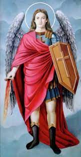 The body represents a human being at the time of his death and the image of the baby represents the soul of the deceased. The Commemoration Of The Honored Archangel Michael Saint Mina Coptic Orthodox Church