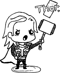 I will be redrawing and coloring one of my. Avengers Endgame Thor Coloring Pages Total Update