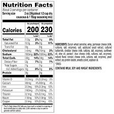 Near east couscous and rice pilaf variety pack (3 lb. Buy Near East Couscous Mix Parmesan Cheese 5 9oz Pack Of 12 Online In Vietnam B000gzy94w