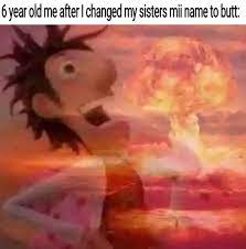 Flint Lockwood Dropping A Bomb Memetemplatesofficial