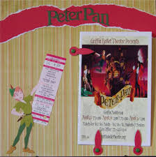 Peter Pan Pg 1 Scrapbook Com Disney Scrapbooking Layouts Scrapbooking Layouts Disney Scrapbook