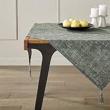 Marley Green Table Throw 50 Square Table Throw Table Cloth Green Table